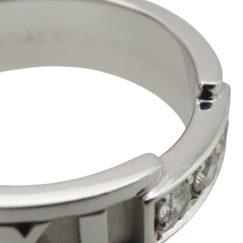 18K白金 3PD鑽石 ATLAS 戒指【Tiffany & Co 蒂芬妮】-7