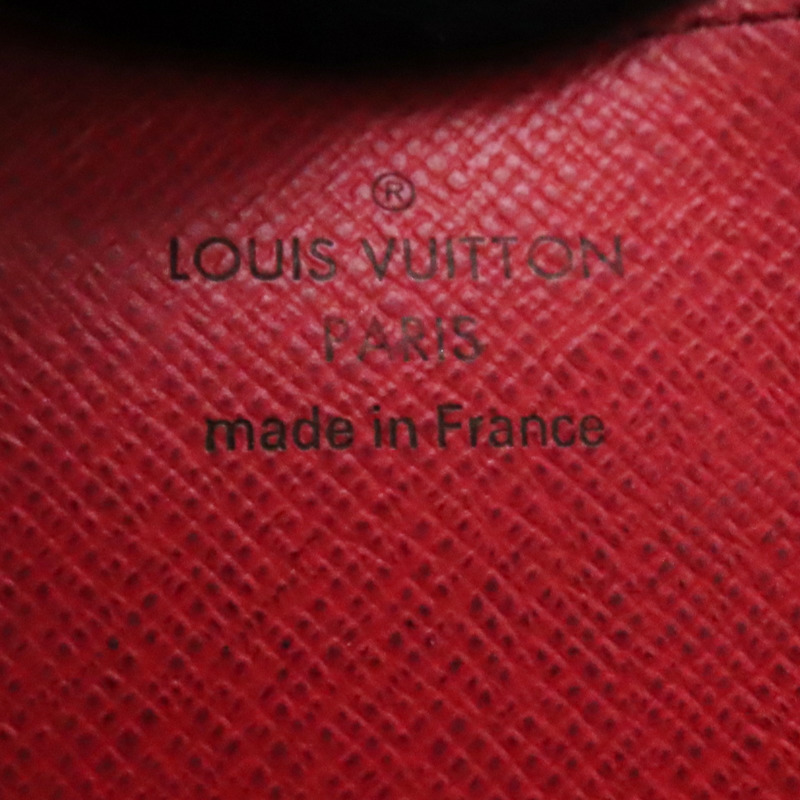 棕色 原花帆布 Zippy 拉鍊長夾【LOUIS VUITTON LV 路易威登】 M41896-6