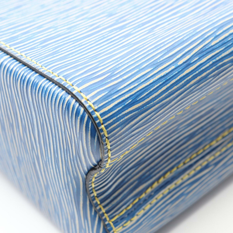 路易威登 Twist MM 鏈條肩背包 M50271 Epi 皮革牛仔布藍色二手 LV-7