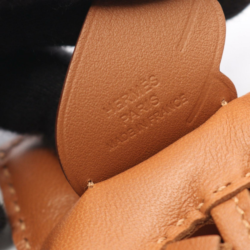 愛馬仕 Rodeo Pegasus PM 包飾 083010CA Agneau milo Swift 皮革 金色 二手 W-2