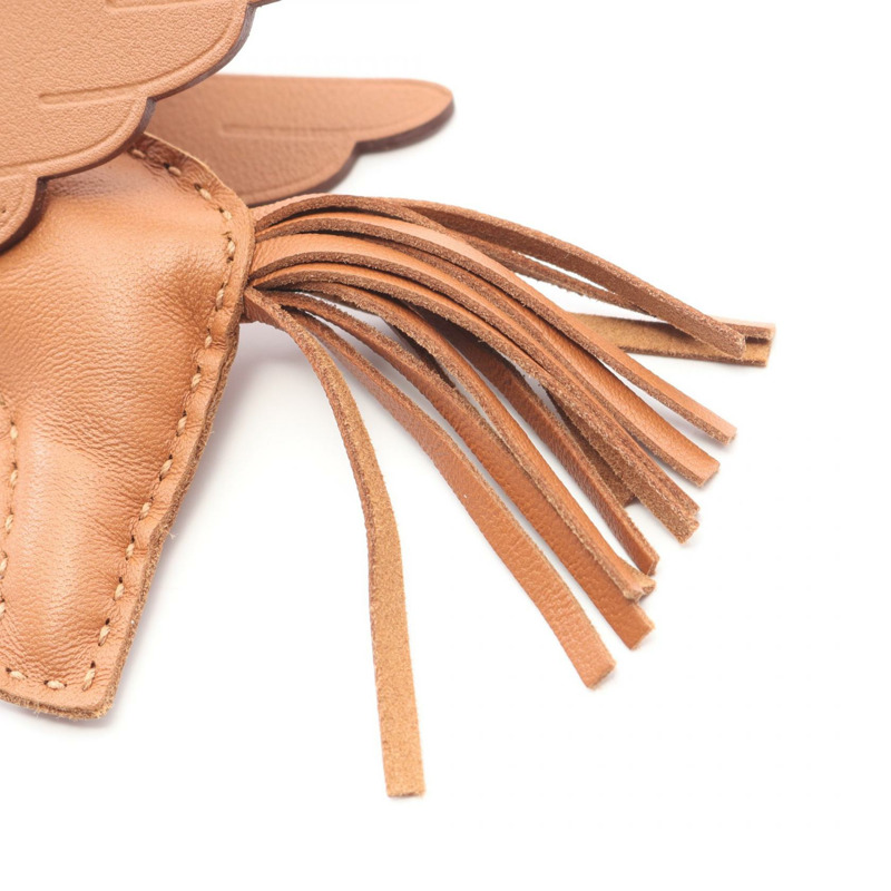 愛馬仕 Rodeo Pegasus PM 包飾 083010CA Agneau milo Swift 皮革 金色 二手 W-4