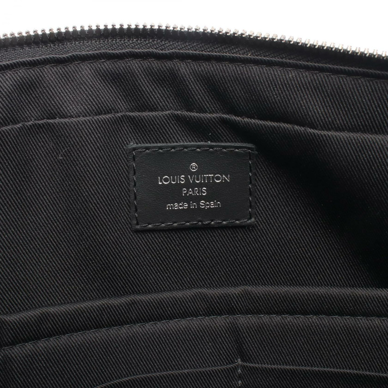 路易威登 Porte Documan Voyage 商務包 M46457 Monogram Eclipse 二手 LV-3
