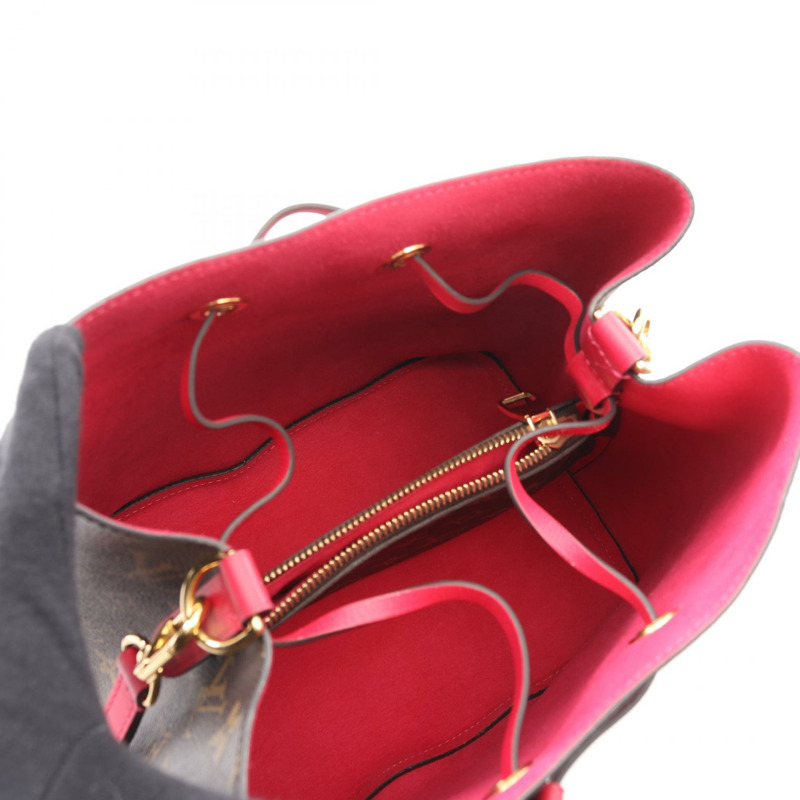 路易威登 Neonoe 肩背包 M43570 Monogram 帆布皮革粉紅二手女士-2