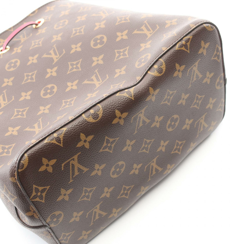 路易威登 Neonoe 肩背包 M43570 Monogram 帆布皮革粉紅二手女士-5