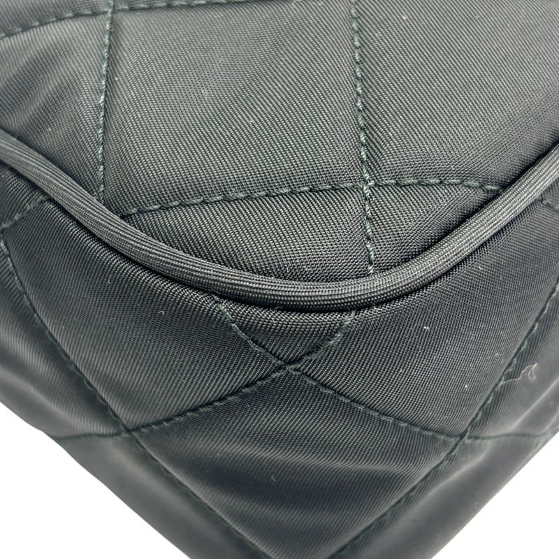黑色 絎縫 尼龍 Tessuto Impuntu 兩用包 【PRADA 普拉達】 1BH910-11