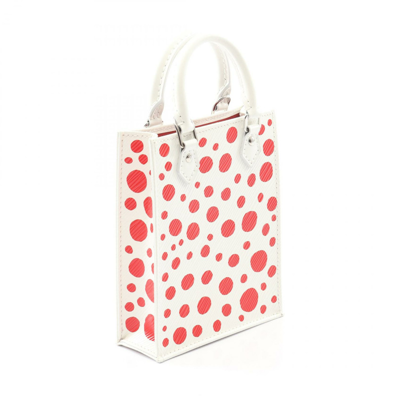路易威登 Yayoi Kusama Petite Sac Plat 斜背包 M81986 Epi 圓點 LV-1