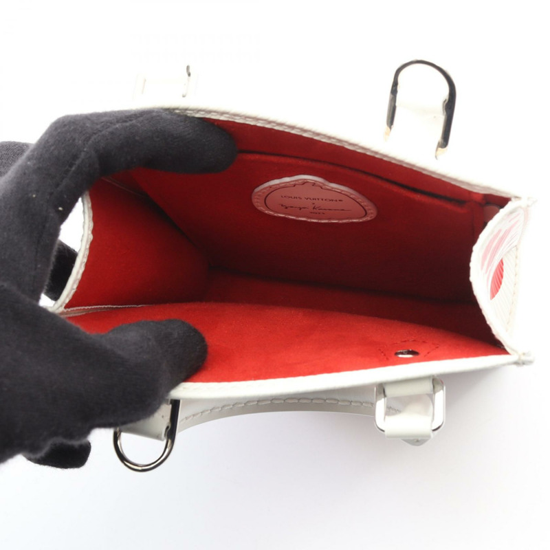 路易威登 Yayoi Kusama Petite Sac Plat 斜背包 M81986 Epi 圓點 LV-2