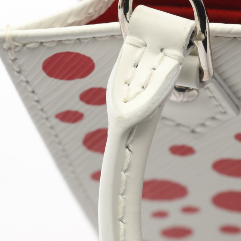 路易威登 Yayoi Kusama Petite Sac Plat 斜背包 M81986 Epi 圓點 LV-5