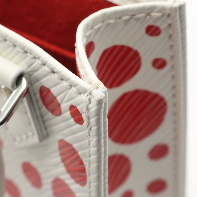 路易威登 Yayoi Kusama Petite Sac Plat 斜背包 M81986 Epi 圓點 LV-6