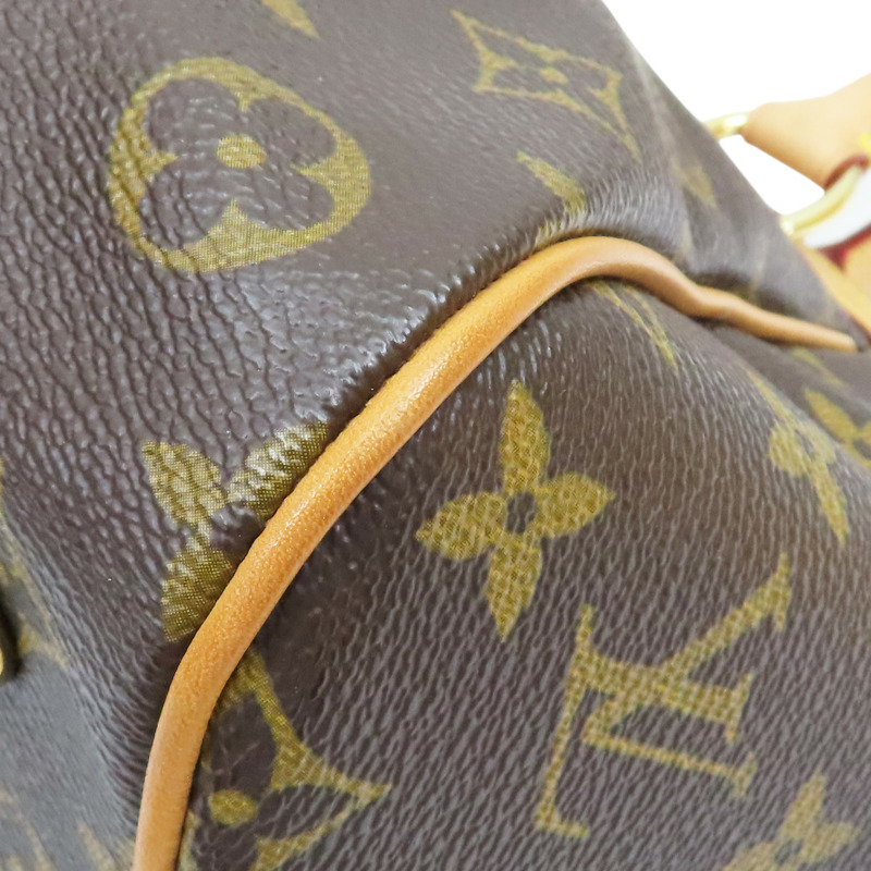 棕色 原花 帆布 Tivoli PM 手提包【LOUIS VUITTON LV 路易威登】 M40143-9