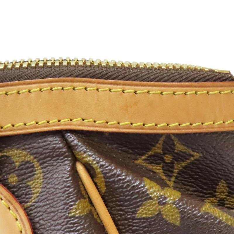 棕色 原花 帆布 Tivoli PM 手提包【LOUIS VUITTON LV 路易威登】 M40143-13