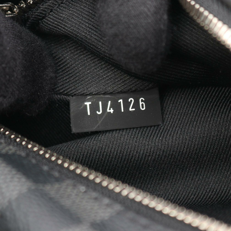 路易威登 Josh 雙肩包 N41473 Damier 石墨色帆布 黑色 二手 LV-4