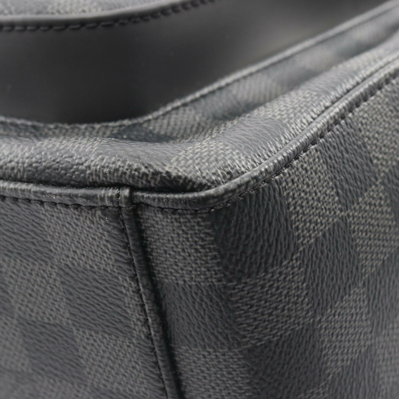 路易威登 Josh 雙肩包 N41473 Damier 石墨色帆布 黑色 二手 LV-8