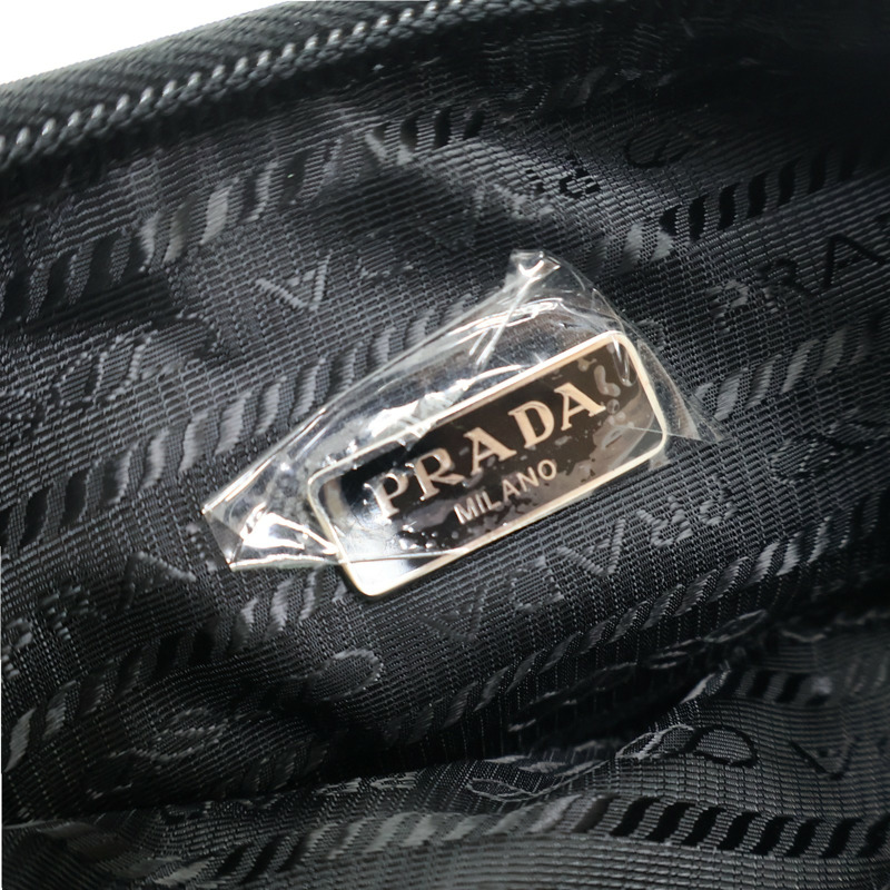 黑色 尼龍 Re-Edition 2000 Mini 肩背包【PRADA 普拉達】 1NE515-6