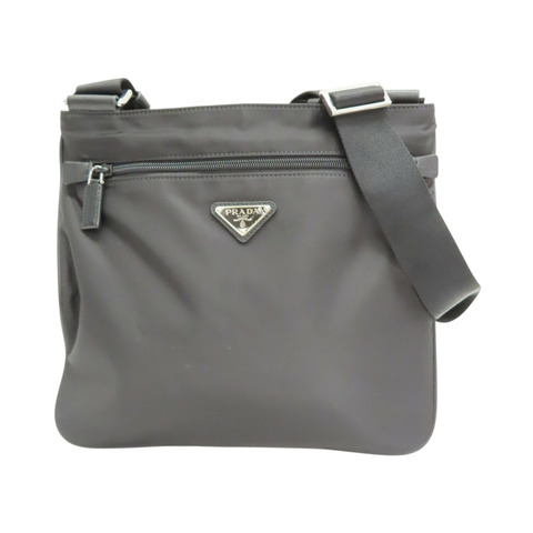 黑色 尼龍 肩背包【PRADA 普拉達】 2VH251