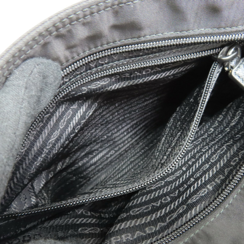 黑色 尼龍 肩背包【PRADA 普拉達】 2VH251-5