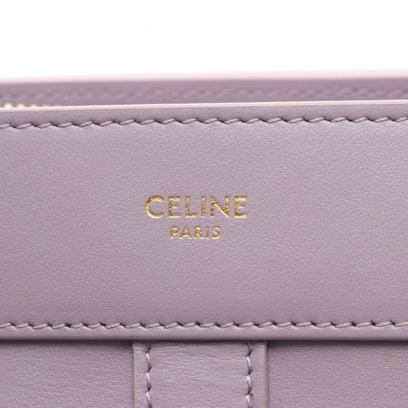 CELINE Teen Cabado France Triomphe 單肩包 191992BZJ 紫色皮革 二手-3