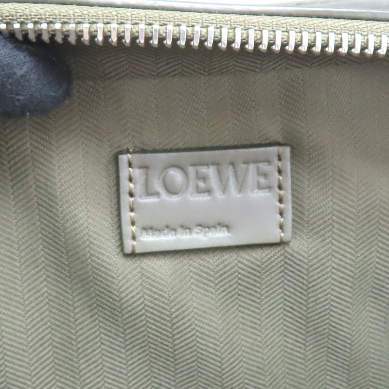 綠色 牛皮 Camera 肩背包【LOEWE 羅威】 C565R41X05-7
