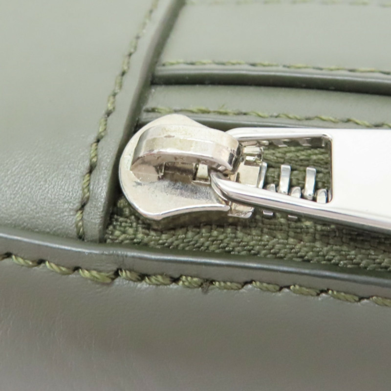 綠色 牛皮 Camera 肩背包【LOEWE 羅威】 C565R41X05-14