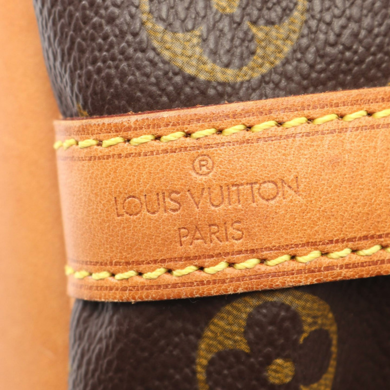 路易威登 Petit Noe 單肩包 M42226 Monogram 帆布皮革棕色二手-3