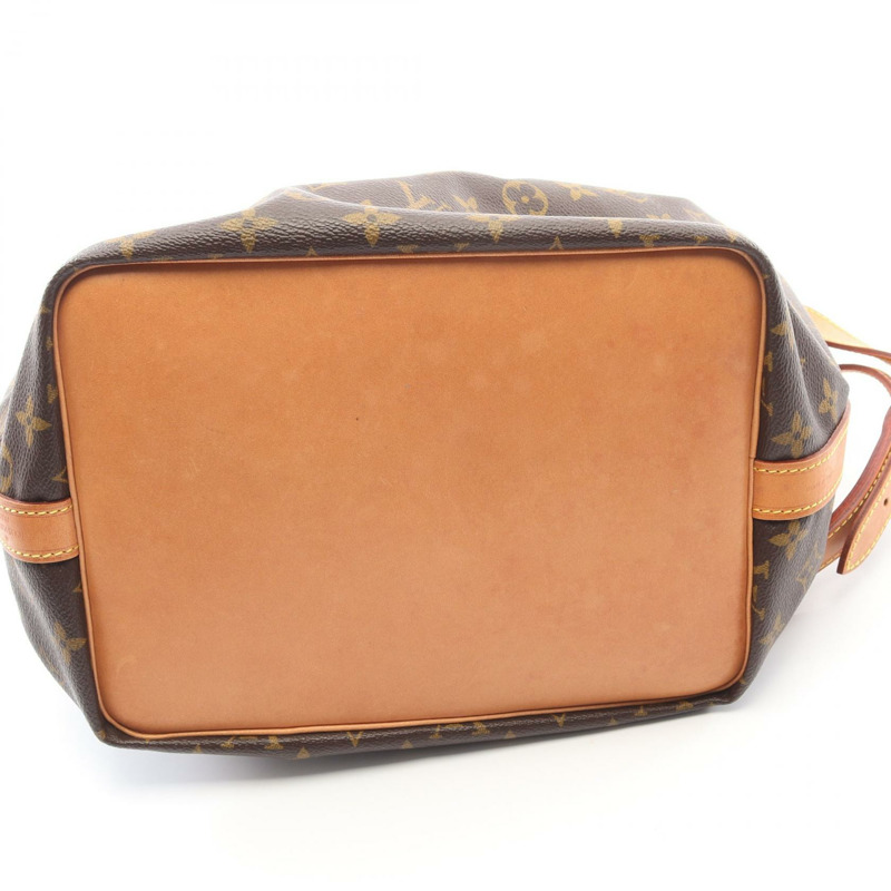 路易威登 Petit Noe 單肩包 M42226 Monogram 帆布皮革棕色二手-6