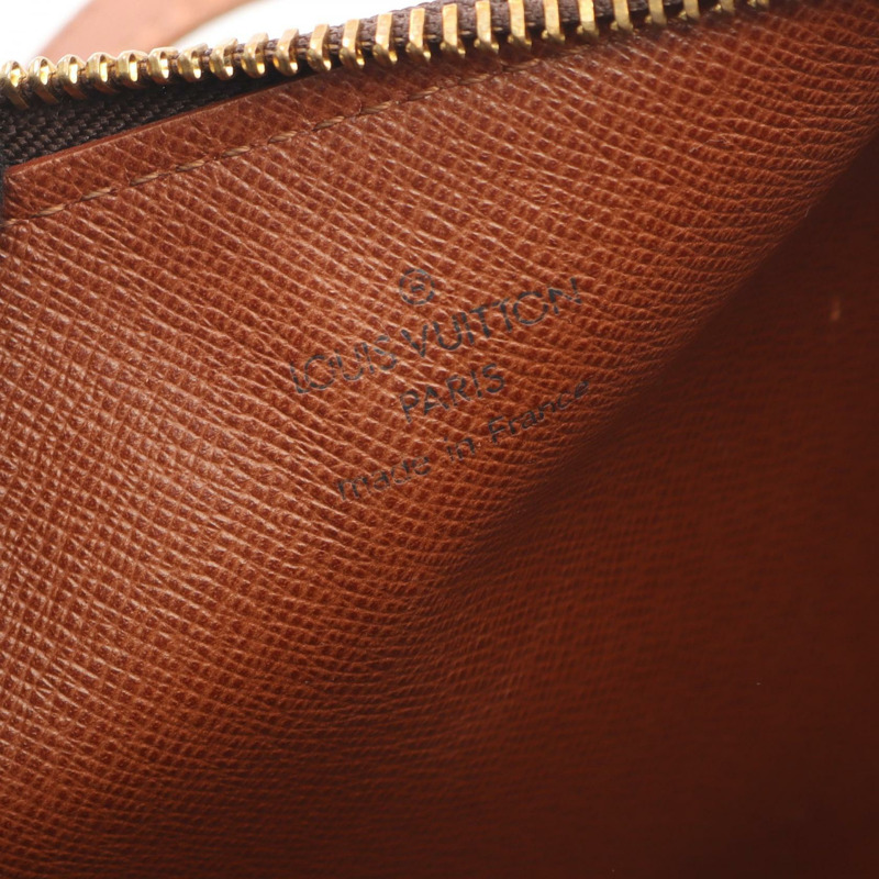 路易威登 Papillon 30 Old 手提包 M51365 Monogram 帆布皮革棕色二手-3