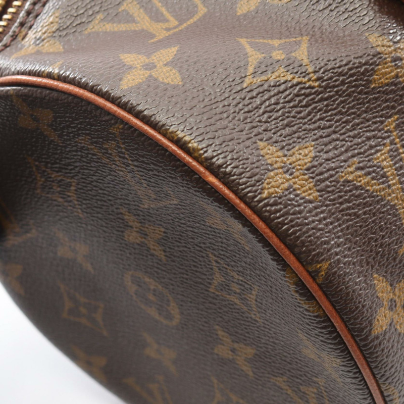 路易威登 Papillon 30 Old 手提包 M51365 Monogram 帆布皮革棕色二手-5