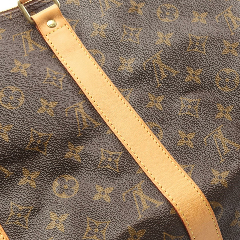 路易威登 Keepall 50 手提包 M41426 Monogram PVC 塗層帆布皮革 二手-8