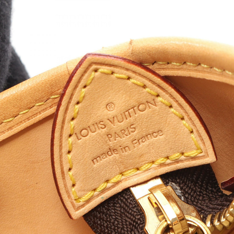 路易威登 Boesi MM 單肩手提包 M45714 Monogram 皮革 棕色 二手-3