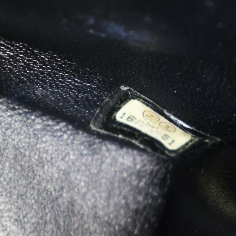 深綠色 菱格紋 漆皮 Mini Classic 肩背包 無卡【CHANEL 香奈兒】 A35200-10