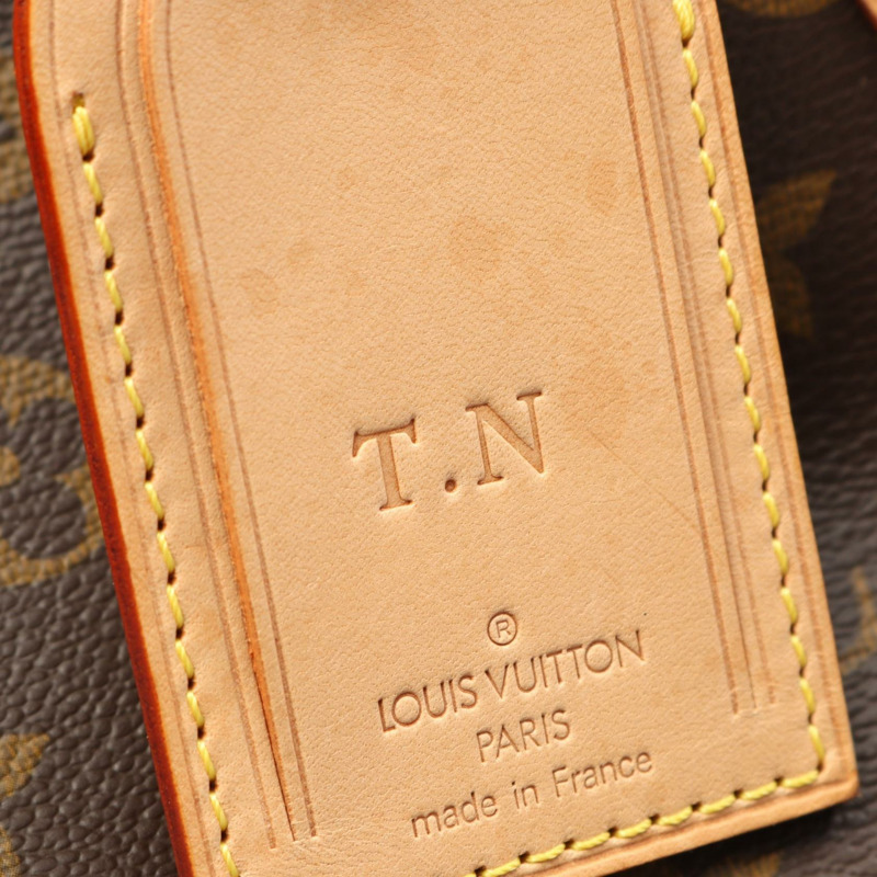 路易威登 Keepall 50 手提包 M41426 Monogram 帆布皮革棕色二手 LV-5