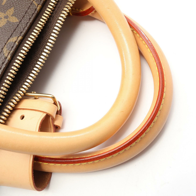 路易威登 Keepall 50 手提包 M41426 Monogram 帆布皮革棕色二手 LV-9