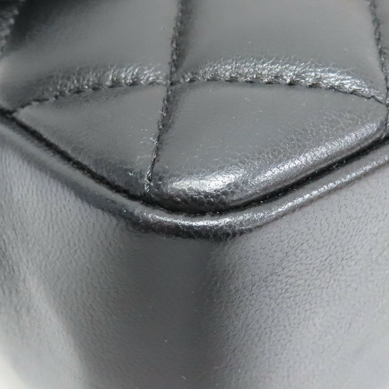 黑色 羊皮 珍珠鍊帶 兩用包【CHANEL 香奈兒】 AS4384-10