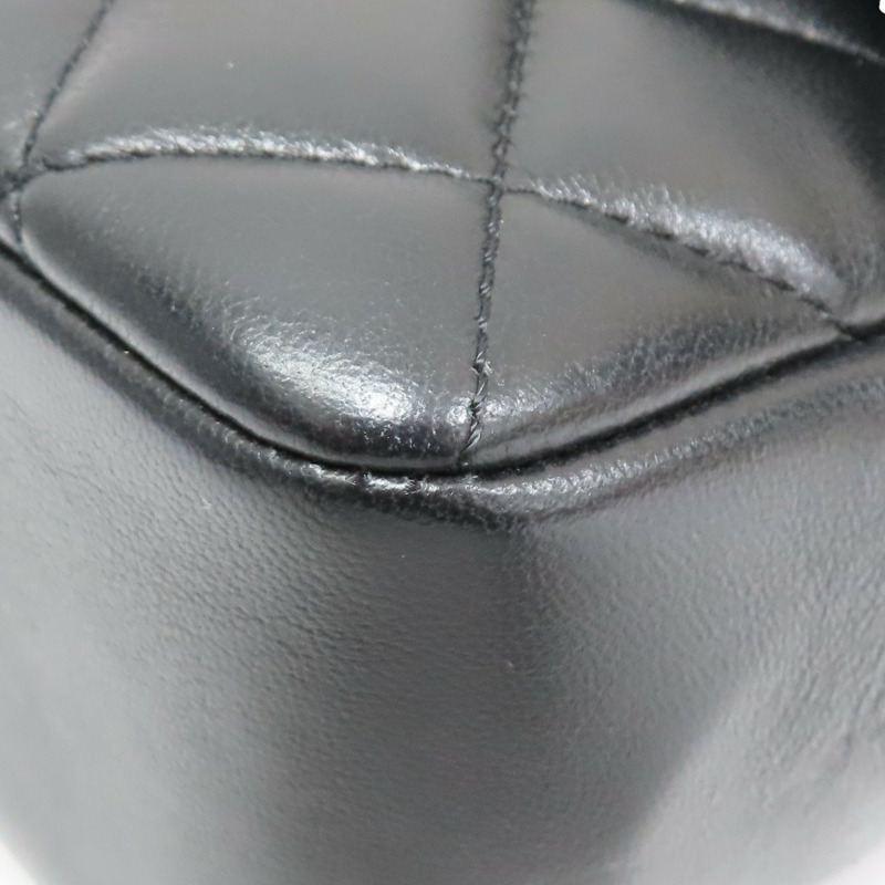 黑色 羊皮 珍珠鍊帶 兩用包【CHANEL 香奈兒】 AS4384-11