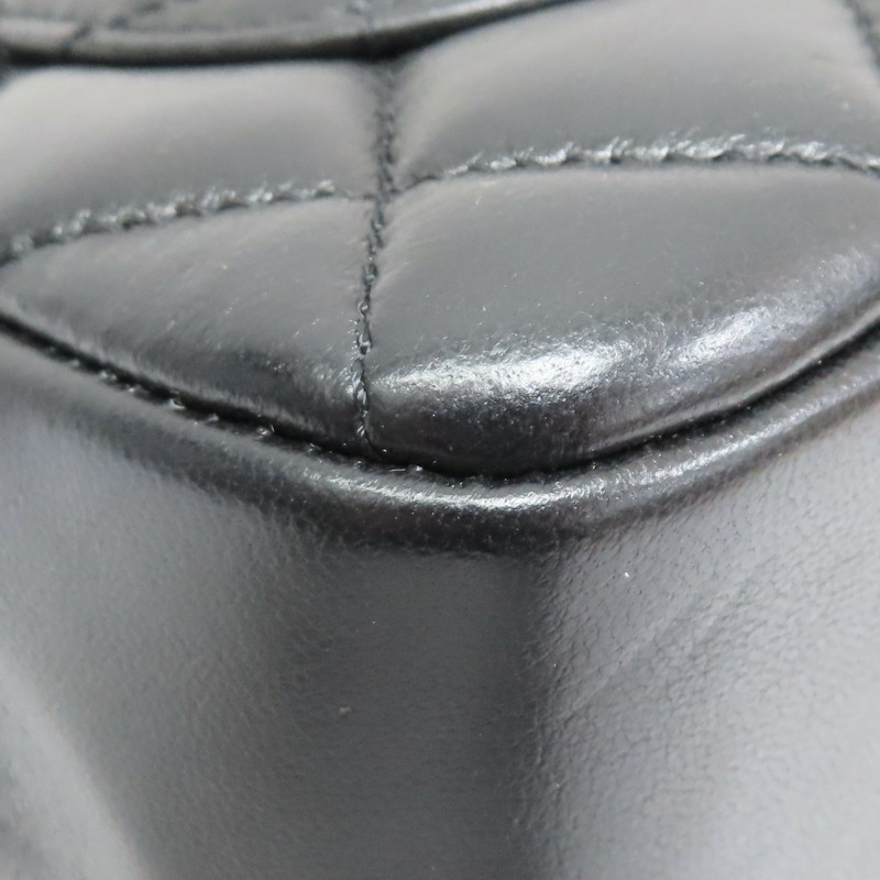 黑色 羊皮 珍珠鍊帶 兩用包【CHANEL 香奈兒】 AS4384-12