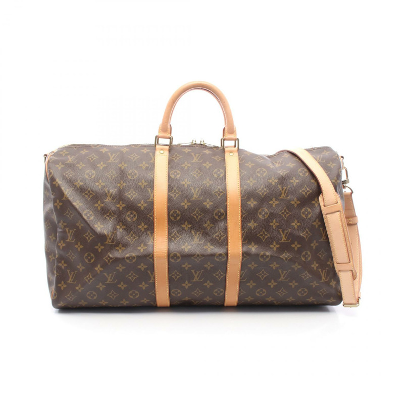 路易威登 Keepall Bandouriere 55 旅行斜背包 M41414 Monogram 二手-0