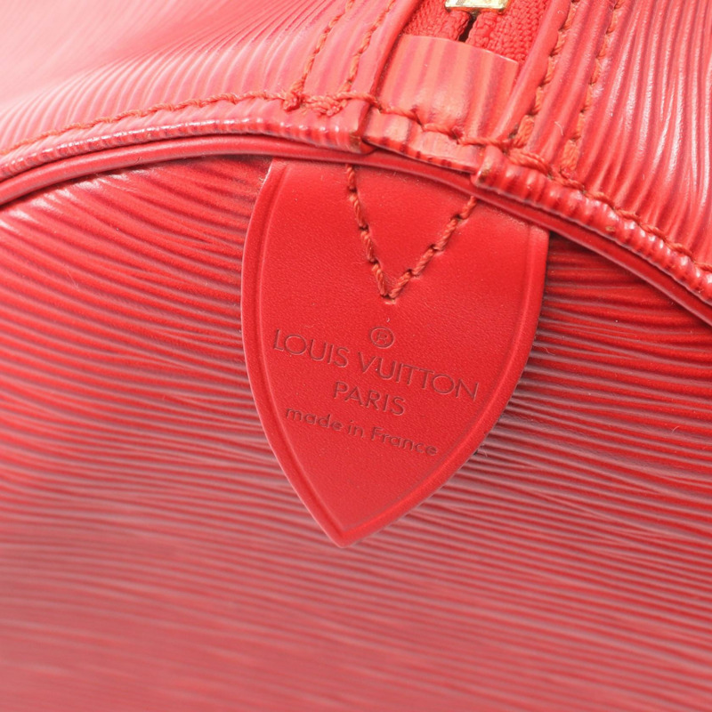 路易威登 Speedy 30 手提包 M43007 Epi 皮革，卡斯蒂利亞紅，二手女士-3