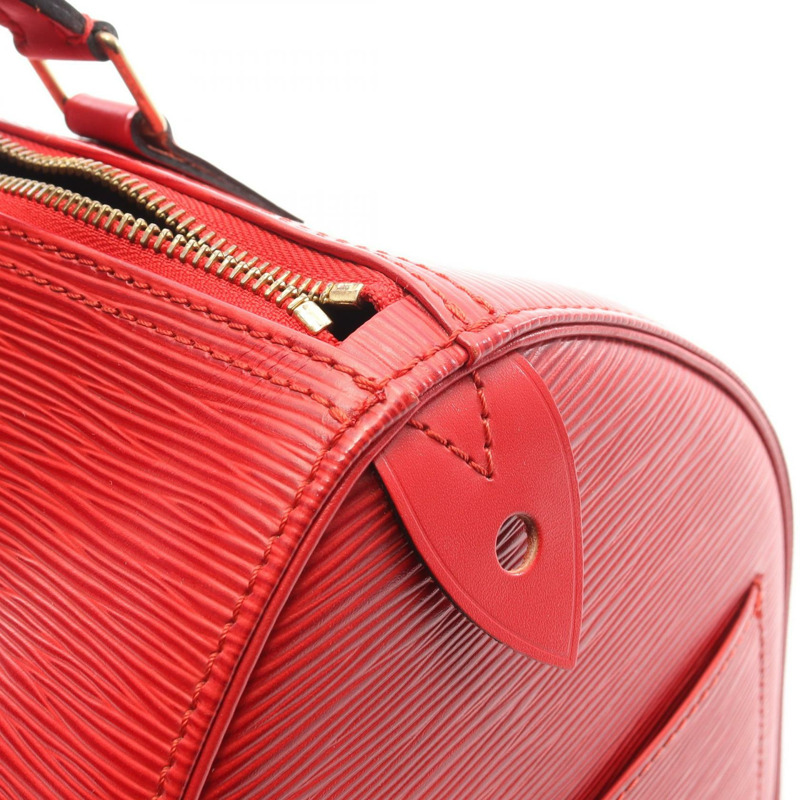 路易威登 Speedy 30 手提包 M43007 Epi 皮革，卡斯蒂利亞紅，二手女士-9