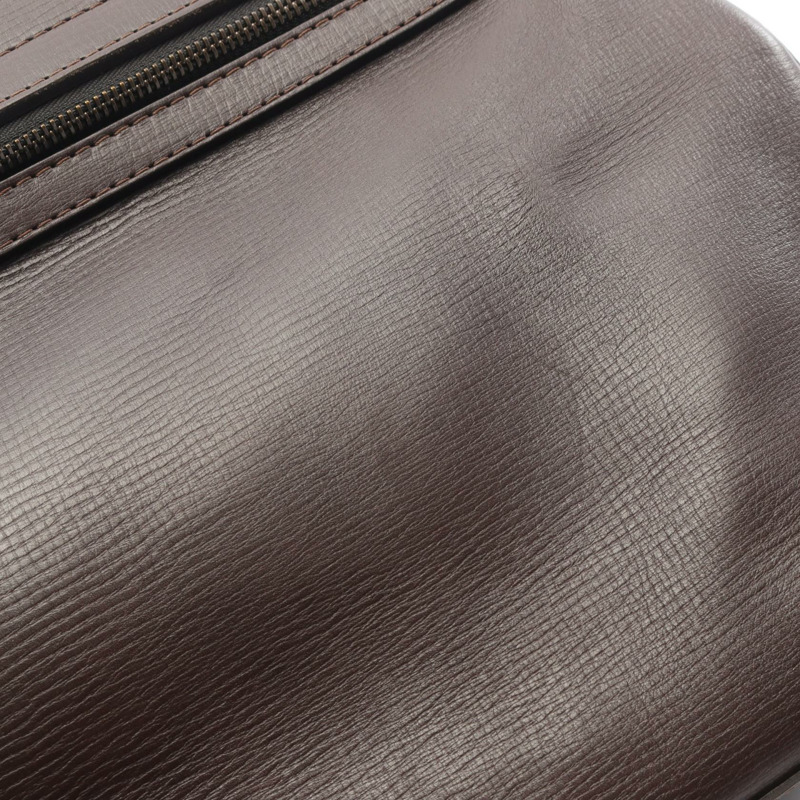 路易威登 Ohama 單肩斜背包 M92994 猶他州皮革 咖啡棕色 二手-8