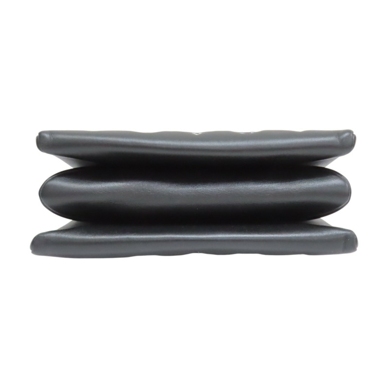 黑色 原花 羊革 Coussin PM 肩背包【LOUIS VUITTON LV 路易威登】 M59398-3