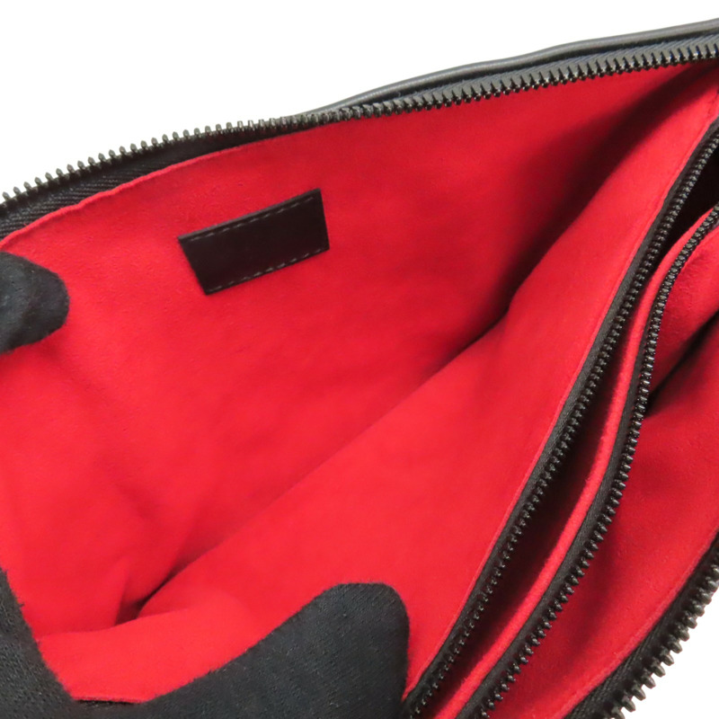 黑色 原花 羊革 Coussin PM 肩背包【LOUIS VUITTON LV 路易威登】 M59398-4