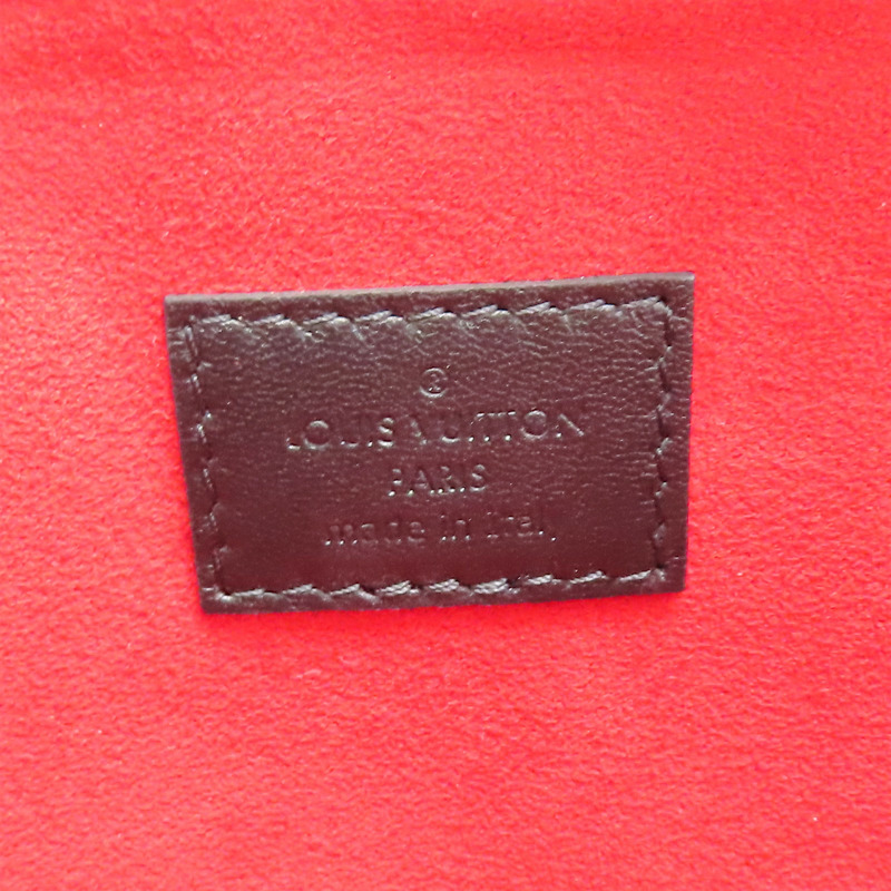 黑色 原花 羊革 Coussin PM 肩背包【LOUIS VUITTON LV 路易威登】 M59398-7