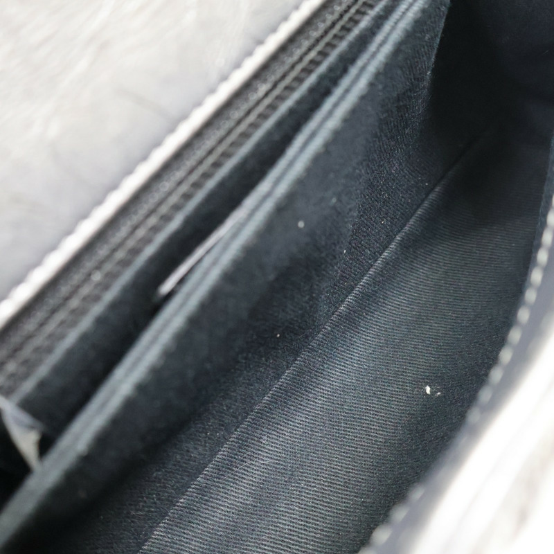 銀色 菱格紋 牛皮 Coco Handle XS 两用包 無卡【CHANEL 香奈兒】 A92990-4