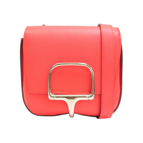 德克薩斯粉 Epsom牛皮 Della Cavalleria 肩背包 U刻【HERMES 愛馬仕】