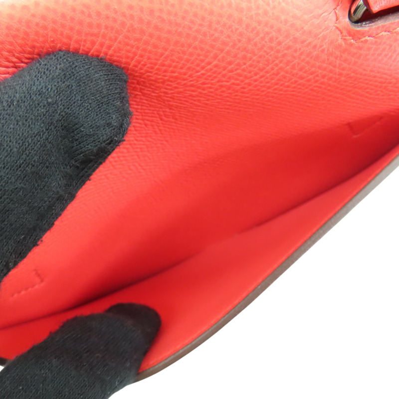 德克薩斯粉 Epsom牛皮 Della Cavalleria 肩背包 U刻【HERMES 愛馬仕】-6