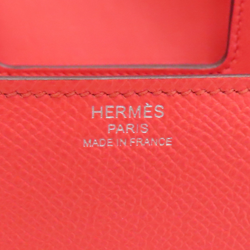 德克薩斯粉 Epsom牛皮 Della Cavalleria 肩背包 U刻【HERMES 愛馬仕】-7