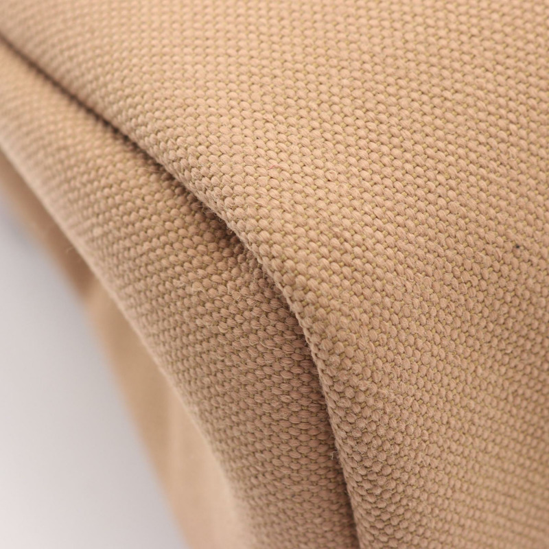 愛馬仕 Herbag Zip PM Retourne 單肩手提包,帆布皮革,米色,金色五金,二手 K-5