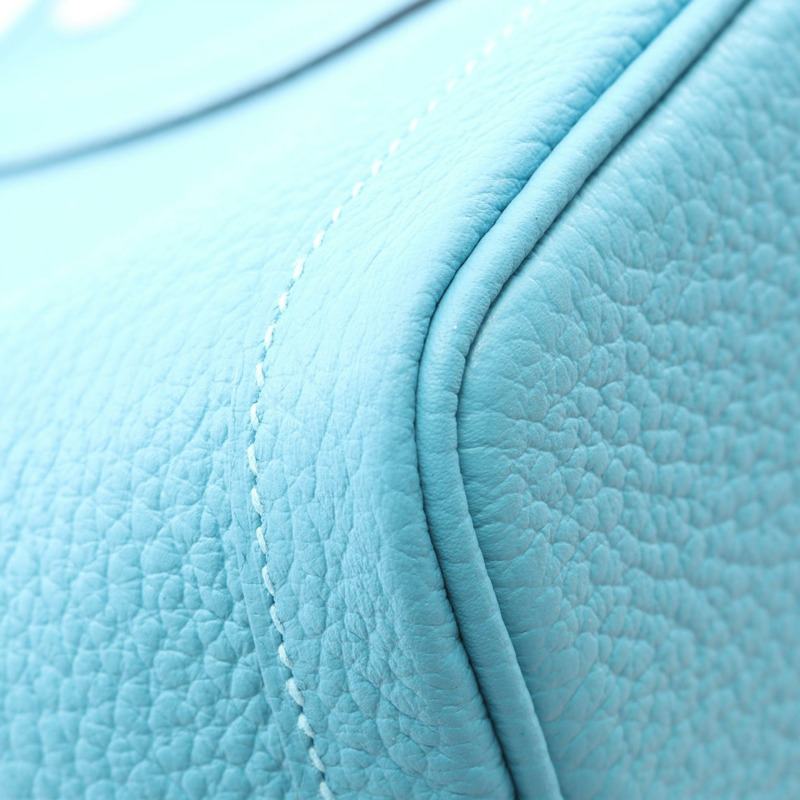 愛馬仕 Garden Party PM 手袋 D Country 皮革 藍色阿茲特克色 二手 SHW-5