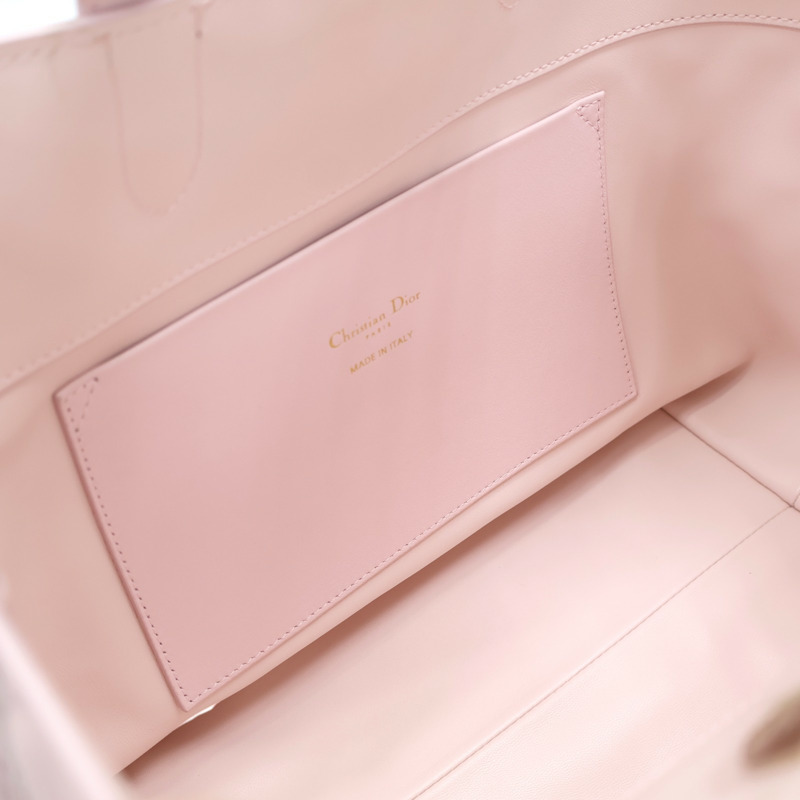 粉色 牛皮 Toujours 中型直式 托特包 肩背包 M2836OSWN【Dior 迪奧 】 M2836OSNW_M02N-4