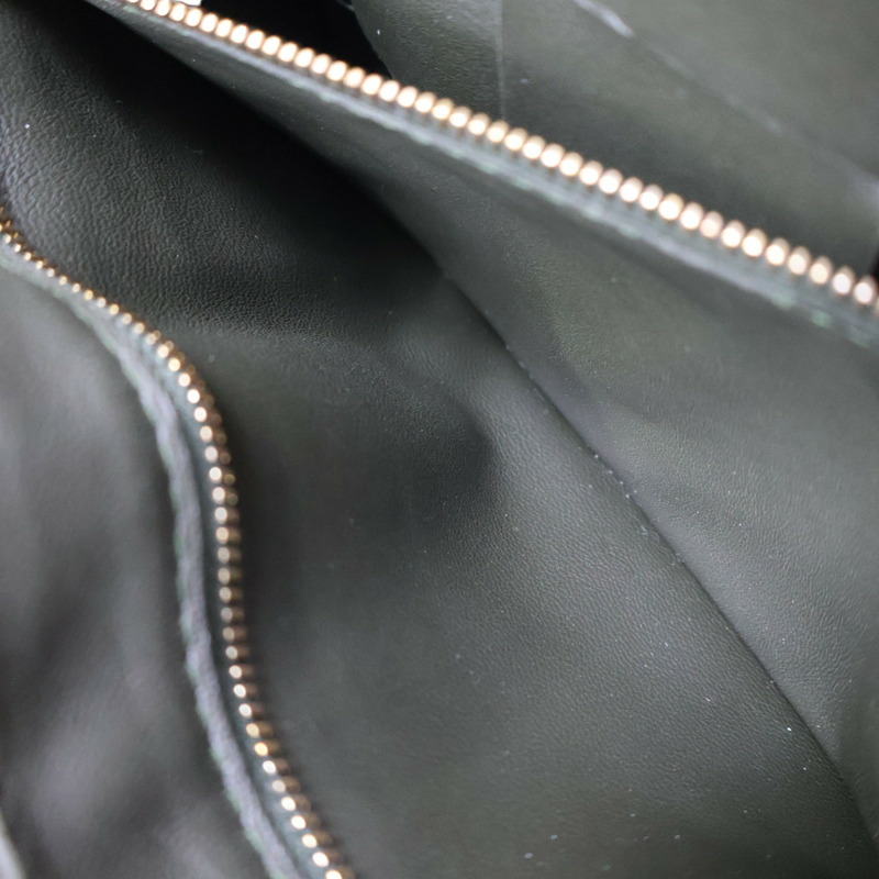 墨綠色 編織羊皮 Cassette 肩背包【BOTTEGA VENETA BV 寶緹嘉】 578004-6